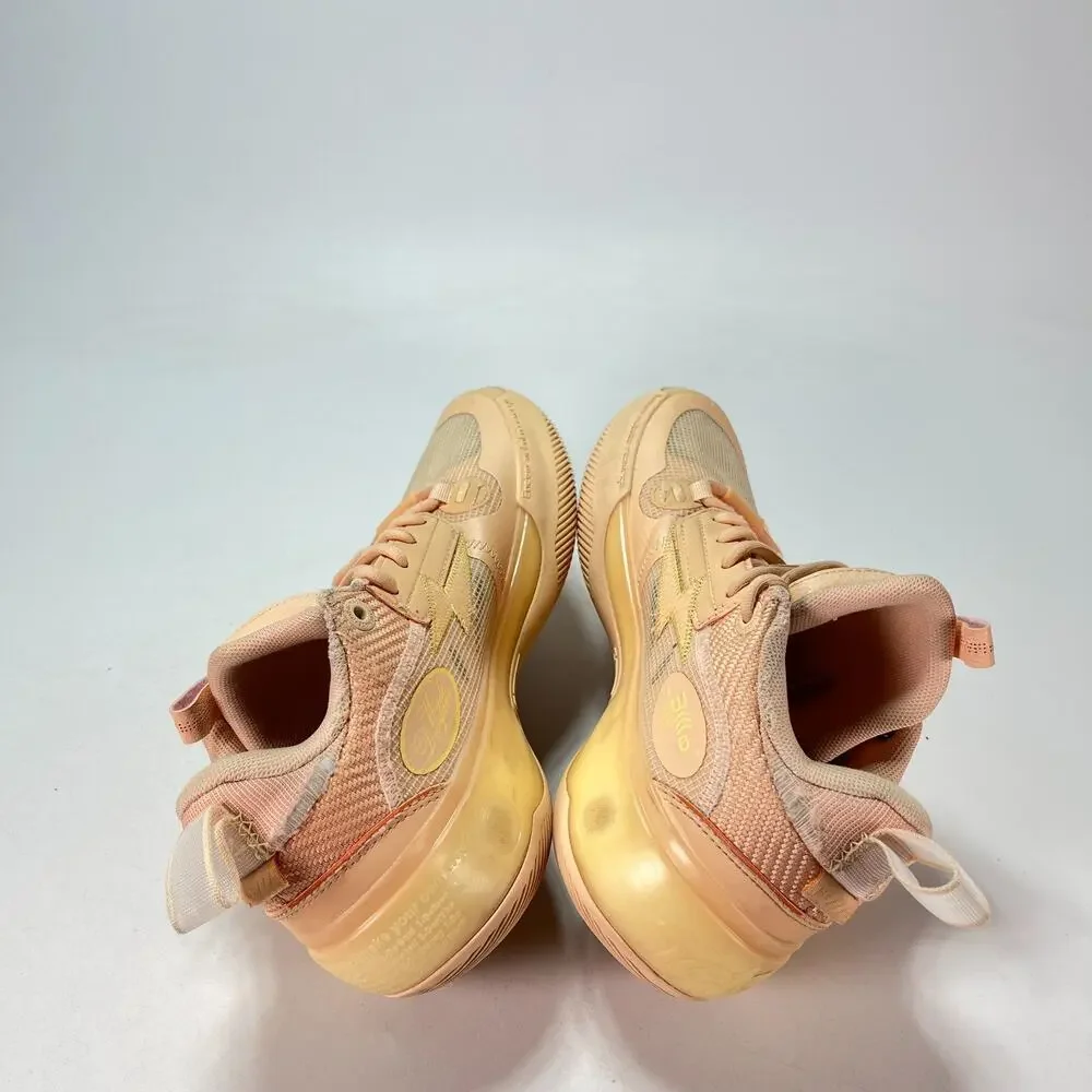 Li-Ning Way of Wade 10 Sweet Orange Low Top Basketball Sneakers Youth Size 6.5
